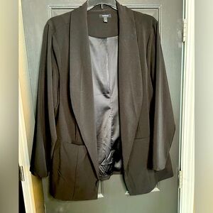 Torrid Black Work/Office/Night Out Blazer